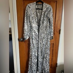 Sequin Zara long dress